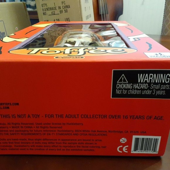 2009 Comiccon Artist Proof Toffee Doll Pumpkin 36/50 - Picture 8 of 10